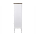 Commode haute en bois 8 tiroirs 58x35x123cm shabby chic Sardinia Offre