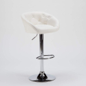 Tabouret Haut de bar cuisine industriel similicuir chesterfield Tucson Design Achat