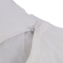 Fronda sierkussen 45x45 cm wit afneembaar diamond patroon Aanbod