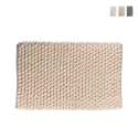 Badmat 50x80 cm modern popcorn-effect Vanta Korting