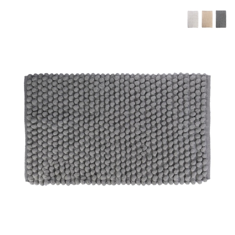 Tapis de bain 50x80 cm moderne effet popcorn Vanta Promotion