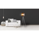 Lampe sur pied trépied en métal orientable Industry Prix