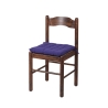 Set van 5 stoelkussens voor keukenstoelen 40x40cm met strikken Lomake 