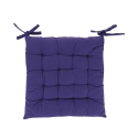 Set van 5 stoelkussens voor keukenstoelen 40x40cm met strikken Lomake 
