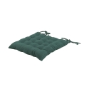 Keukenkussen met striklinten 40x40 cm linnenlook Alara 