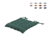 Keukenkussen met striklinten 40x40 cm linnenlook Alara Keuze