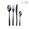 Set de 16 couverts en acier inoxydable 18/0 finition satinée Manhattan Promotion