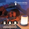 Lampe de table avec lumière LED réglable haut-parleur sans fil Light Music Remises