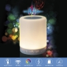 Lampe de table avec lumière LED réglable haut-parleur sans fil Light Music Réductions