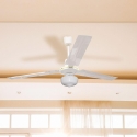 Ventilateur de plafond avec lumière 3 pales 5 vitesses Windy Vente