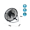 Ventilateur de table USB avec inclinaison ajustable 4,5 W Fresh Choix