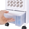 Rafraîchisseur d'air portable 3 en 1 ventilateur et humidificateur Smart Fresh Dimensions