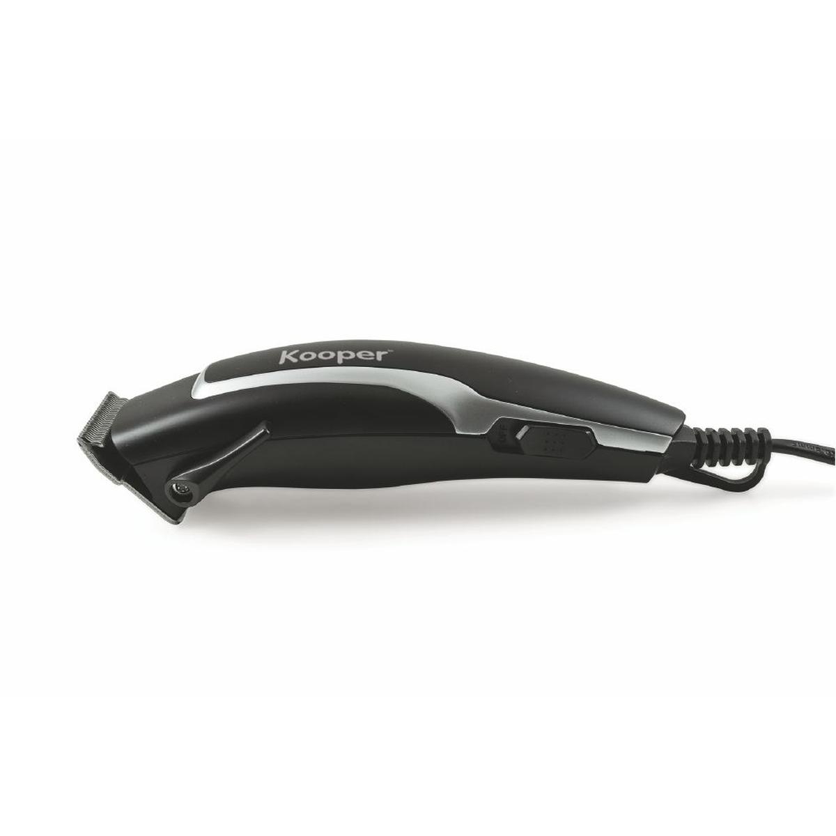 Kryar elektrische tondeuse voor mannen, 4 opzetkammen, stalen messen Aanbieding Kryar elektrische tondeuse voor mannen, 4 opzetkammen, stalen messen Aanbieding