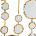 Panneau décoratif design géométrique avec miroirs dorés Gloss Offre