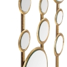 Panneau décoratif design géométrique avec miroirs dorés Gloss Réductions
