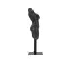 Statuette décorative buste femme en résine noire Afrodite Offre