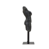 Statuette décorative buste femme en résine noire Afrodite Offre