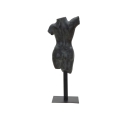 Statuette décorative buste femme en résine noire Afrodite Réductions