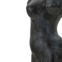 Decoratief beeldje buste vrouw in zwarte hars Afrodite Catalogus