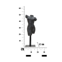 Statuette décorative buste femme en résine noire Afrodite Choix