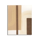 Abstract schilderij op canvas in boho chic stijl 100x80 cm Lofty Aanbieding