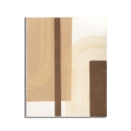 Abstract schilderij op canvas in boho chic stijl 100x80 cm Lofty Aanbieding