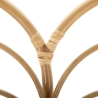 Decoratief wandpaneel bamboe-ventilator effect 160x80 cm Panama Kortingen
