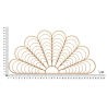 Decoratief wandpaneel bamboe-ventilator effect 160x80 cm Panama Catalogus