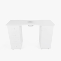 Table de manucure et reconstruction des ongles avec aspirateur et tiroir Tone Promotion