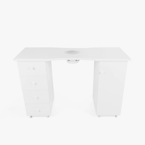 Table de manucure et reconstruction des ongles avec aspirateur et tiroir Tone Promotion