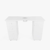 Table de manucure et reconstruction des ongles avec aspirateur et tiroir Tone Promotion