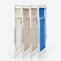 Opvouwbare aluminium ligstoel met armleuningen Riccione Gold Lux 