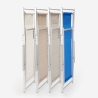 Opvouwbare aluminium ligstoel met armleuningen Riccione Gold Lux 