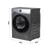 Wasmachine 8 kg 11 automatische programma's 1200 RPM Lundar 