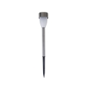 Set van 12 RVS tuinlampen met schemersensor Salto Aanbieding