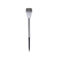 Set van 12 RVS tuinlampen met schemersensor Salto Aanbieding