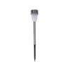 Set van 12 RVS tuinlampen met schemersensor Salto Aanbieding