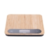 Balance de cuisine numérique en bambou 20,5x20,5x2,75 cm Paxel Promotion