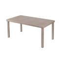 Table de jardin + 6 chaises en aluminium avec coussins Ibiza Réductions