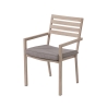 Table de jardin + 6 chaises en aluminium avec coussins Ibiza Choix