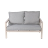 Ensemble mobilier de jardin Ibiza : canapé, table basse et 2 fauteuils avec coussins Remises