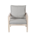Ensemble mobilier de jardin Ibiza : canapé, table basse et 2 fauteuils avec coussins Catalogue