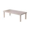 Ensemble mobilier de jardin Ibiza : canapé, table basse et 2 fauteuils avec coussins Caractéristiques