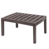 Tuinset voor buiten - 2-zitsbank, 2 fauteuils en salontafel met houtlook Fij Kosten