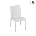 Tuinstoel van polypropyleen met rattan look New Magic Aanbieding