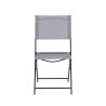 Opvouwbare tuinstoel met ijzeren frame polyester PVC Maratea Kortingen