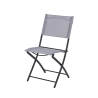 Opvouwbare tuinstoel met ijzeren frame polyester PVC Maratea Voorraad