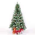 Kunstkerstboom 210cm met versiering en takken met sneeuweffect Rovaniemi Aanbieding