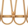 Metalen en rattan wandplank in boho chic stijl Panama Catalogus