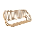 Étagère murale en métal et rotin style bohème chic Panama Offre